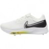 Chaussures de golf Nike Air Zoom Infinity Tour Next pour hommes 9 Blanc-Noir-Jaune