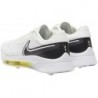 Chaussures de golf Nike Air Zoom Infinity Tour Next pour hommes 9 Blanc-Noir-Jaune