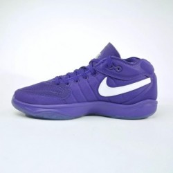 Chaussures de basket-ball Nike Air Zoom GT Hustle 2 TB pour homme Violet/blanc DX9190-500