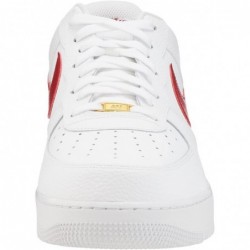 Chaussures de gymnastique Nike pour hommes, blanc, rouge et blanc