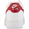 Chaussures de gymnastique Nike pour hommes, blanc, rouge et blanc