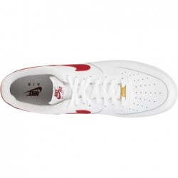 Chaussures de gymnastique Nike pour hommes, blanc, rouge et blanc