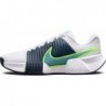 Chaussures de tennis pour terrain dur Nike GP Challenge Pro pour homme (FB3145-103, blanc/bleu marine/volt/turquoise denim)