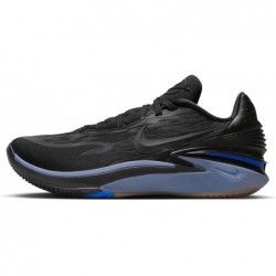 Chaussure de basket-ball unisexe Nike Air Zoom GT Cut 2 (noir/noir cassé/bleu coureur/noir, chaussures américaines)