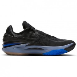 Chaussure de basket-ball unisexe Nike Air Zoom GT Cut 2 (noir/noir cassé/bleu coureur/noir, chaussures américaines)