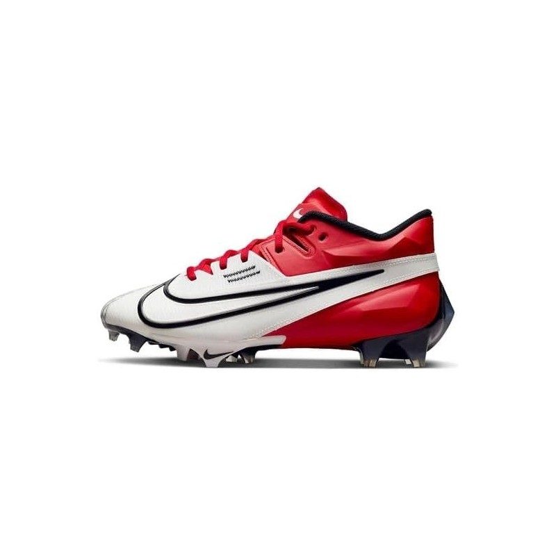 Chaussures de football Nike Vapor Edge Elite 360 2 pour homme Argent/Blanc/Rouge université (DA5457-616)