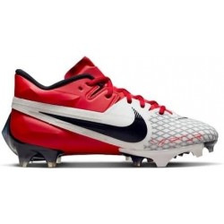 Chaussures de football Nike Vapor Edge Elite 360 2 pour homme Argent/Blanc/Rouge université (DA5457-616)