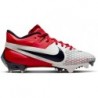 Chaussures de football Nike Vapor Edge Elite 360 2 pour homme Argent/Blanc/Rouge université (DA5457-616)