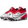 Chaussures de football Nike Vapor Edge Elite 360 2 pour homme Argent/Blanc/Rouge université (DA5457-616)