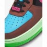 Chaussures Nike Air Force 1 Low x Undefeated pour homme (DV5255-200, marron faune/multicolore/rose prime)