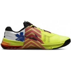 Nike Metcon 7 AMP pour homme Volt/ROUGE/Bleu/Orange DH3382 703 KC