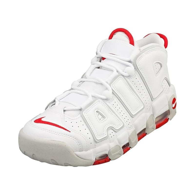 Nike Air More Uptempo '96 dx8965-100, Blanc Rouge Gris