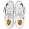 Chaussures d'haltérophilie NIKE Savaleos pour hommes, blanc, gris fer, orange laser, noir