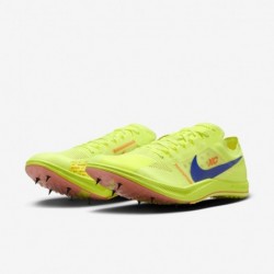 Chaussures de cross-country à pointes Nike ZoomX Dragonfly XC (DX7992-701, Volt/Orange total/Orange total/Concord)