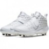 Chaussures de baseball Nike Force Zoom Trout 6 Metal pour homme (blanc/blanc/platine pur)