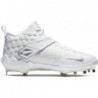 Chaussures de baseball Nike Force Zoom Trout 6 Metal pour homme (blanc/blanc/platine pur)