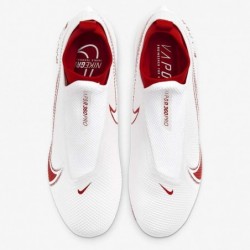 Chaussure de football à crampons Nike Vapor Edge Pro 360 pour homme, blanc/rouge université