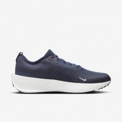 Chaussures de course sur route Nike Interact Run pour homme (FD2291-402, bleu marine/gris/blanc/teinte platine)