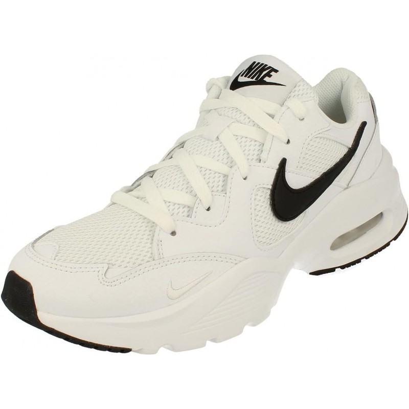 Nike Femmes Air Max Fusion Running Trainers CJ1671 Baskets Chaussures (Blanc Noir 100)