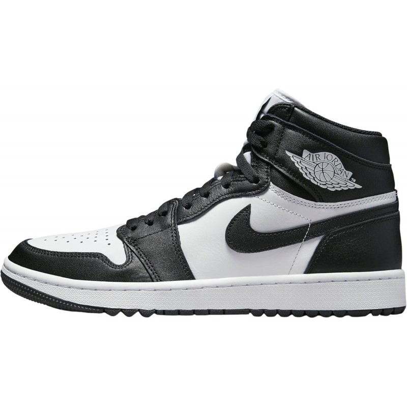 Chaussures de golf Jordan Air I High G pour homme Blanc/Noir