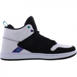 Chaussures de basket-ball montantes en cuir Jordan Fadeaway pour hommes