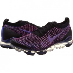 Nike Air Vapormax 3 Flyknit Baskets de course pour hommes AJ6900 Chaussures de sport (Black Racer Blue Fuchsia 007)