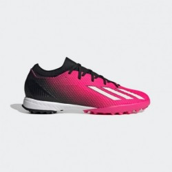 Chaussure de football adidas X SPEEDPORTAL.3 Turf unisexe, Team Shock Pink/Zero Metallic/Black