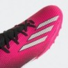 Chaussure de football adidas X SPEEDPORTAL.3 Turf unisexe, Team Shock Pink/Zero Metallic/Black