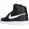 Baskets décontractées Nike Ebernon Mid pour homme (11, noir/blanc)