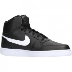 Baskets décontractées Nike Ebernon Mid pour homme (11, noir/blanc)