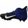 Chaussures de football Nike Alpha Menace Pro 2 Mid pour homme Bleu Blanc Noir BV3945-400