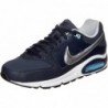 Nike Air Max Command Leather Baskets de course pour hommes 749760 Chaussures de sport (Obsidian Metallic Silver 401)